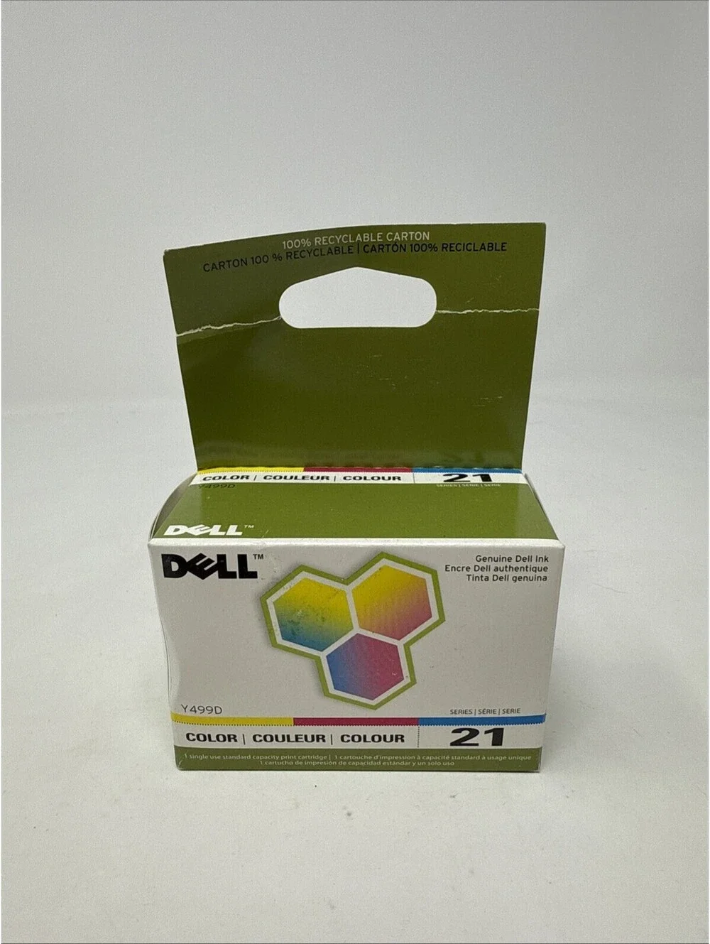 Dell Y499D Series 21 Color Ink New Factory Sealed